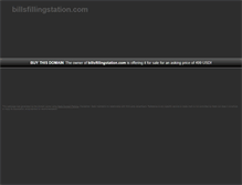 Tablet Screenshot of billsfillingstation.com